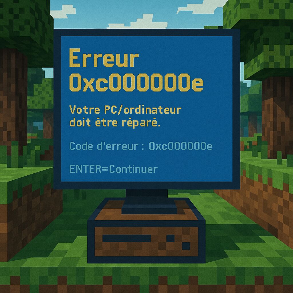Erreur 0xc000000e Windows