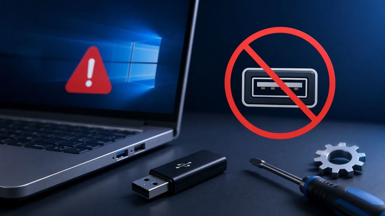 Diagnostic d'un port USB qui ne fonctionne plus sur PC
