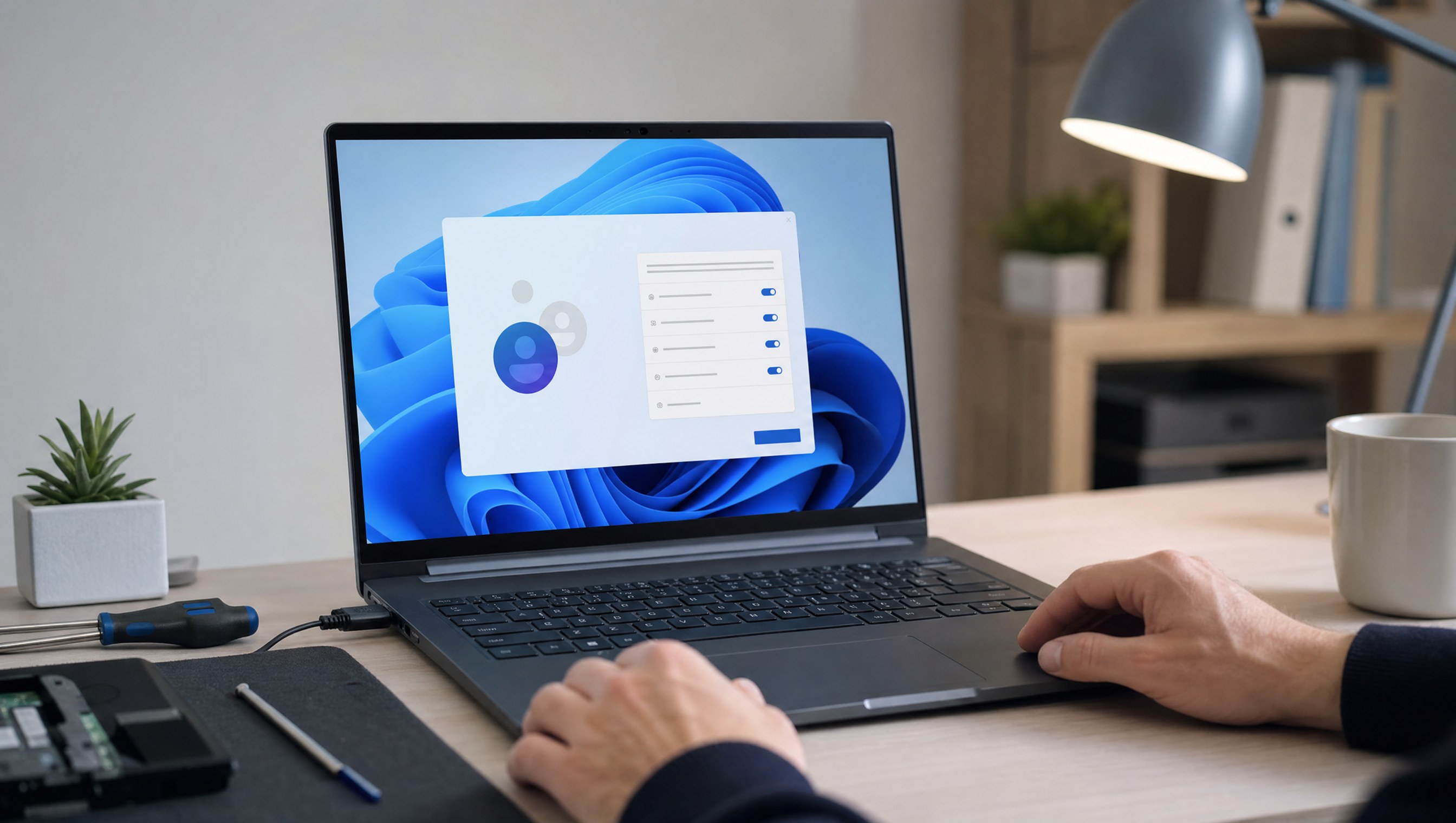 Windows 11 sans compte Microsoft : installer un compte local sans bloquer le PC